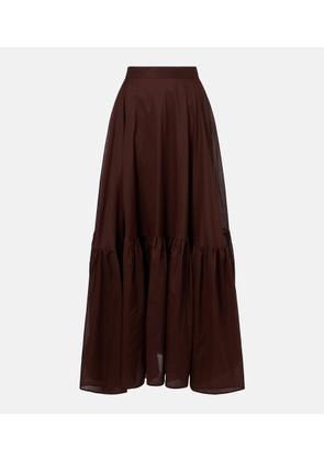 Plan C Cotton organza maxi skirt