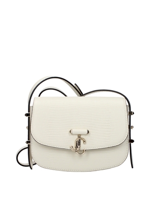 Jimmy Choo Blue Leather Shoulder Bag