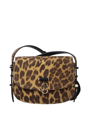 Jimmy Choo Brown Leather Crossbody Bag