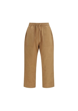 Maison Kitsuné Beige Cotton Casual Pants - L