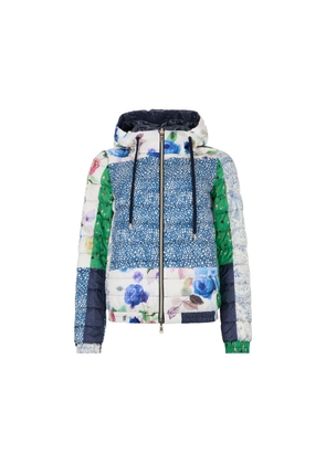 Herno Blue Polyester Coat - 42