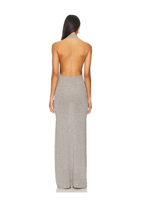 NILI LOTAN Shaya Sweater Dress in Light Grey. Size M. Also in L.