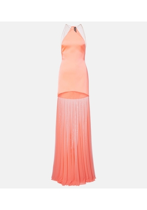 David Koma Sheer gown