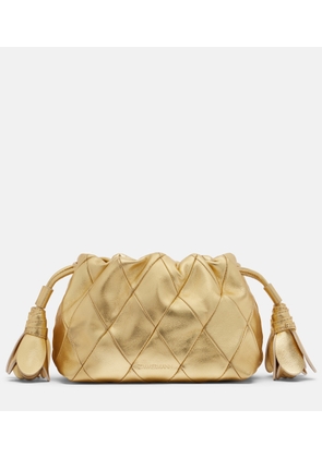 Zimmermann Cloud 91 Small metallic leather clutch