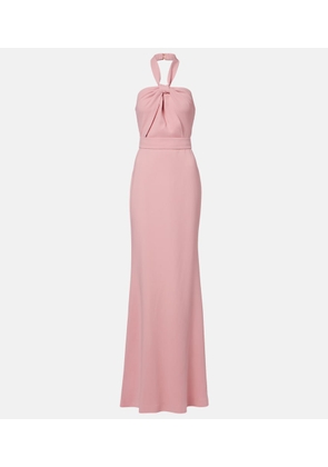 Elie Saab Halterneck cady gown