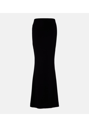 Norma Kamali Obie jersey maxi skirt