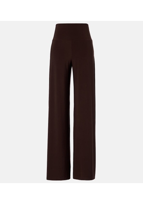 Norma Kamali Jersey wide-leg pants