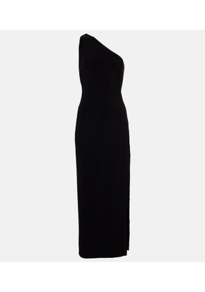 Norma Kamali One-shoulder jersey maxi dress