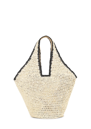 Nikki Beach Kayla Tote Bag in Beige.