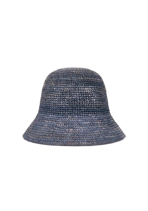 Nikki Beach Aubree Bucket Hat in Navy.