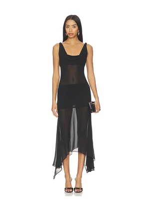 NBD Azura Maxi Dress in Black. Size XS. Also in XXS, S, M, L, XL.