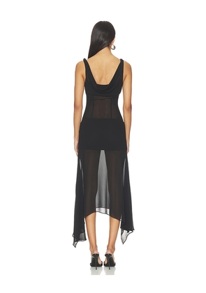NBD Azura Maxi Dress in Black. Size XS. Also in XXS, S, M, L, XL.