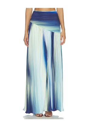 Mayle Vasquez Onda Skirt in Blue,Green. Size XS. Also in S, M, L.