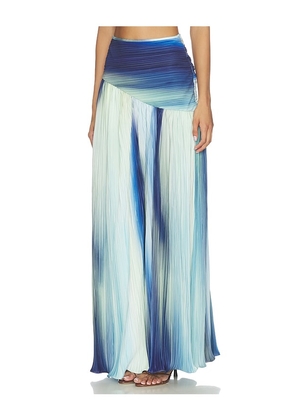 Mayle Vasquez Onda Skirt in Blue,Green. Size XS. Also in M, L.