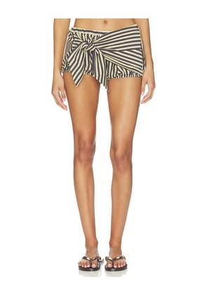 LIONESS Bloom Bubble Skort in Purple,Beige. Size XXS. Also in M, S, XS.