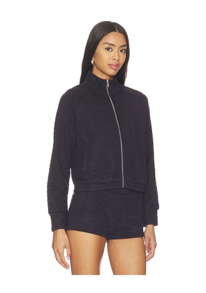 LIONESS Bloom Knit Jacket in Purple. Size XXS. Also in XS, S, M, L, XL.
