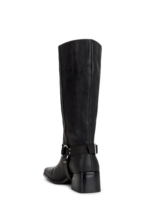 Nakedvice The Reese Moto Boot in Black. Size 5. Also in 9.