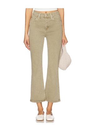 PISTOLA Lennon High Rise Crop Boot Jeans in Green. Size 27. Also in 33.