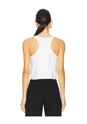 Ripley Rader Ponte Knit Tank Top in White. Size S. Also in XS, M, L.