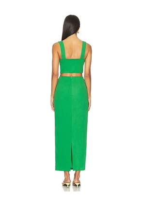 superdown Veneda Skirt Set in Green. Size S. Also in XS.