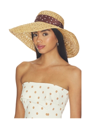 Rag & Bone Garden Straw Hat in Neutral. Size S. Also in L, M.