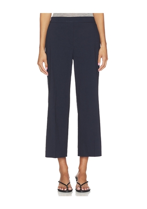Theory Straight Classic Pant in Navy. Size 2. Also in 0, 4, 10.