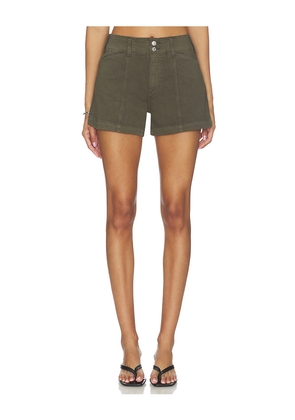 PAIGE Olivia Short in Green. Size 24. Also in 25, 26, 27, 28, 29, 32, 33, 34.