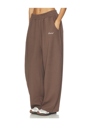 SSAINT Barrel Pants in Brown. Size XS. Also in S, M.