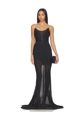 Zhivago We Cast Shadow Gown in Black. Size 2. Also in 0, 4, 10.