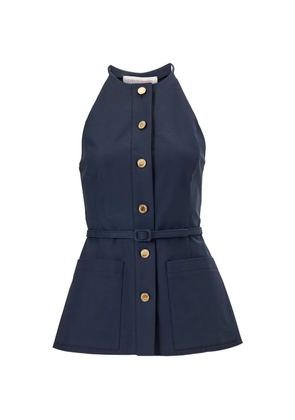 Carolina Herrera button-front top - Blue