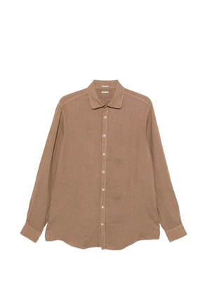 Massimo Alba long-sleeve button-up shirt - Neutrals