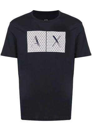 Armani Exchange logo-print T-shirt - Blue