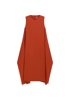Liviana Conti Brooke sleeveless shift midi dress - Orange