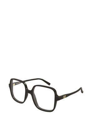 VALENTINO GARAVANI EYEWEAR square-frame VLogo glasses - Black