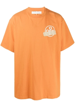 Off-White Tape Arrows print T-shirt - Orange