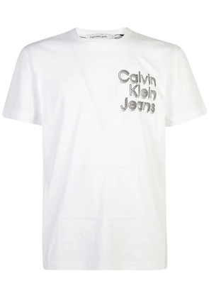 Calvin Klein Jeans logo-print T-shirt - White