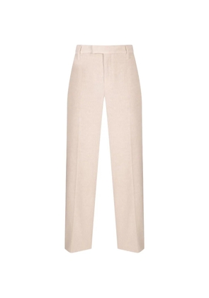 Brunello Cucinelli straight-leg corduroy trousers - Neutrals