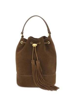 Gianvito Rossi Sienna tassel-detail bucket bag - Brown