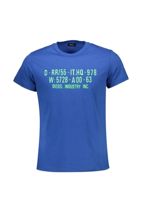 Diesel text-print T-shirt - Blue