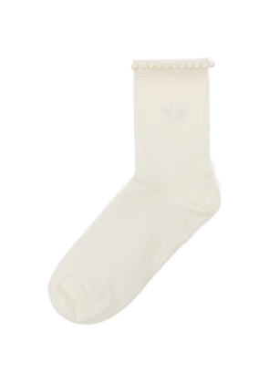 adidas logo-embroidered socks - Neutrals