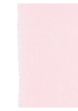Faliero Sarti Penny frayed-edge scarf - Pink