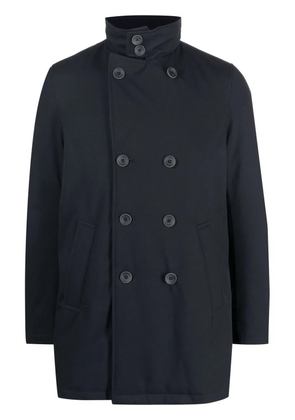 Herno quilted double-breasted coat - Blue
