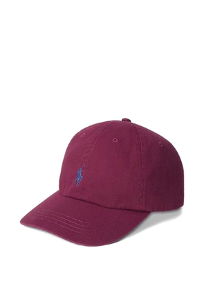 Polo Ralph Lauren logo-detail baseball cap - Red