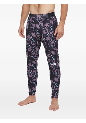 The North Face abstract-print leggings - Black