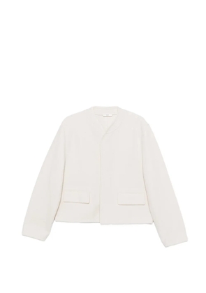 Rier felted jacket - White