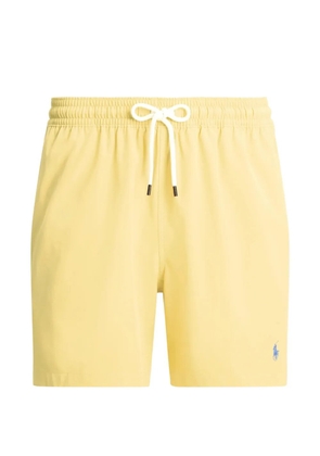 Polo Ralph Lauren logo-embroidered drawstring swim shorts - Yellow