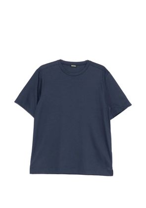 Zegna crew-neck short-sleeve T-shirt - Blue