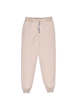 Brunello Cucinelli cashmere-blend track trousers - Neutrals