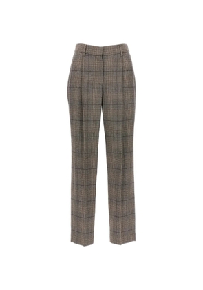 Brunello Cucinelli plaid trousers - Neutrals