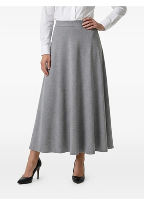 Brunello Cucinelli A-line midi skirt - Grey